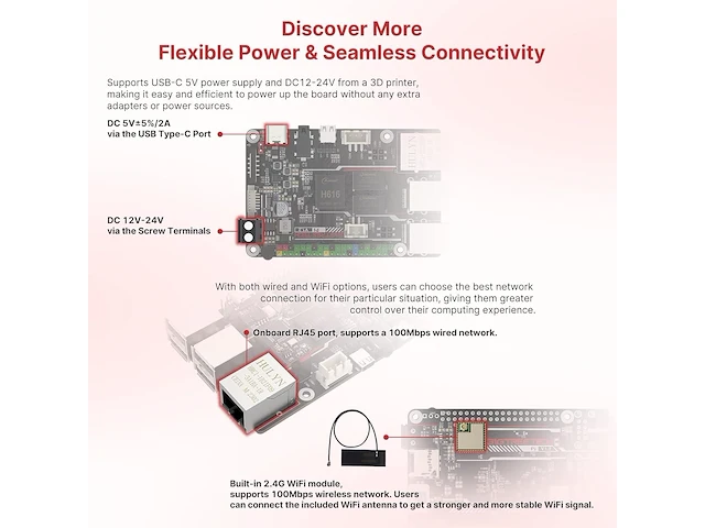 Bigtreetech pi v1.2-besturingskaart - afbeelding 6 van  7