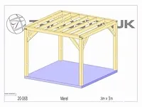 Bijgebouw europese douglas 3x3 - afbeelding 14 van  18