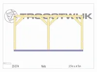 Bijgebouw europese douglas 4,5x3,5 - afbeelding 11 van  15