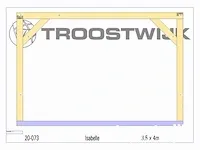 Bijgebouw europese douglas 4x3,5 - afbeelding 10 van  15