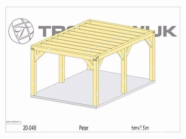 Bijgebouw europese douglas 5x3,5 - afbeelding 10 van  17