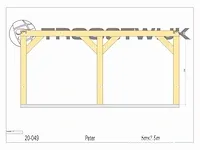Bijgebouw europese douglas 5x3,5 - afbeelding 15 van  17