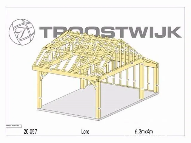 Bijgebouw europese douglas 6,2x4 - afbeelding 13 van  19