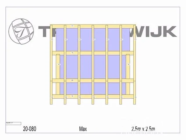 Bijgebouw fijnspar 2,5x2,5 - afbeelding 2 van  20