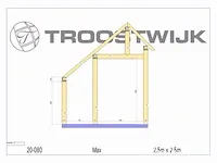 Bijgebouw fijnspar 2,5x2,5 - afbeelding 17 van  20