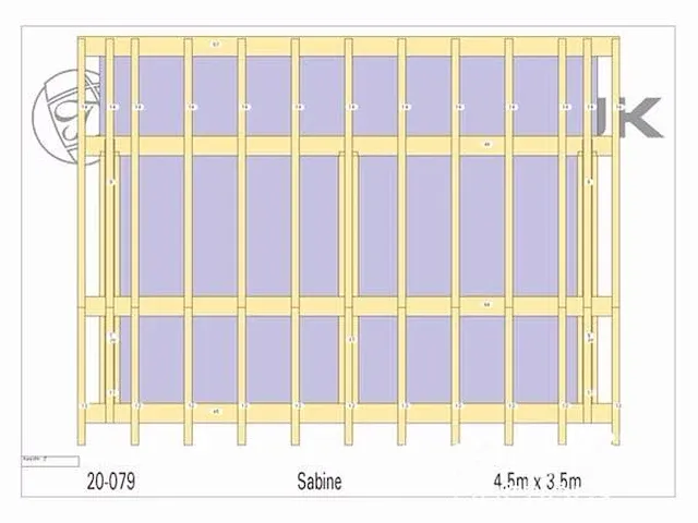 Bijgebouw fijnspar 4,5x3,5 - afbeelding 2 van  20