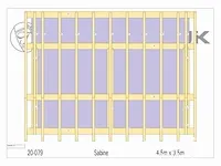Bijgebouw fijnspar 4,5x3,5 - afbeelding 2 van  20