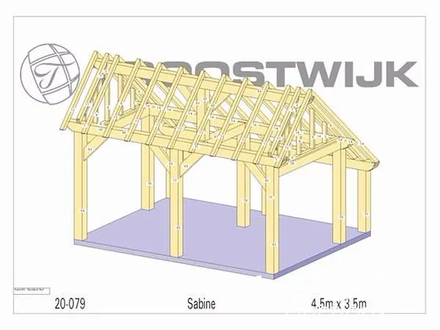 Bijgebouw fijnspar 4,5x3,5 - afbeelding 12 van  20