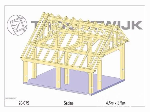Bijgebouw fijnspar 4,5x3,5 - afbeelding 15 van  20