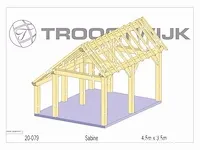 Bijgebouw fijnspar 4,5x3,5 - afbeelding 16 van  20