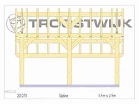 Bijgebouw fijnspar 4,5x3,5 - afbeelding 20 van  20