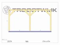 Bijgebouw fijnspar 4,5x3,5 - afbeelding 16 van  18