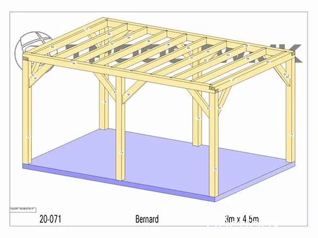 Bijgebouw fijnspar 4,5x3 - afbeelding 11 van  16