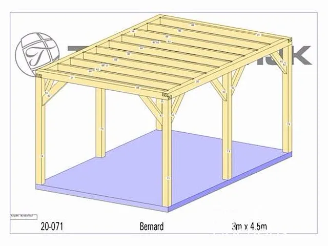Bijgebouw fijnspar 4,5x3 - afbeelding 12 van  16