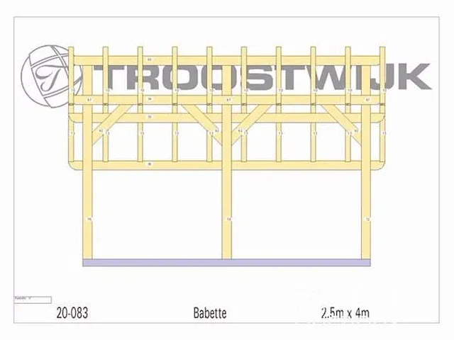Bijgebouw fijnspar 4x2,5 - afbeelding 18 van  19