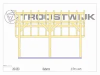 Bijgebouw fijnspar 4x2,5 - afbeelding 18 van  19