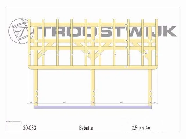Bijgebouw fijnspar 4x2,5 - afbeelding 19 van  19