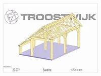 Bijgebouw fijnspar 5,5x4 - afbeelding 14 van  20