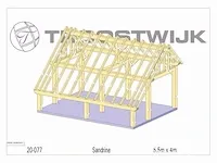 Bijgebouw fijnspar 5,5x4 - afbeelding 15 van  20