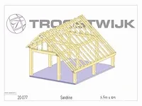 Bijgebouw fijnspar 5,5x4 - afbeelding 16 van  20