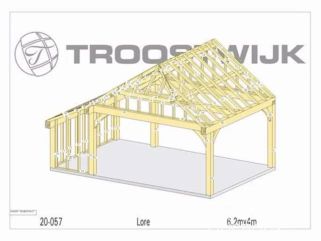 Bijgebouw fijnspar 6,2x4 - afbeelding 1 van  20