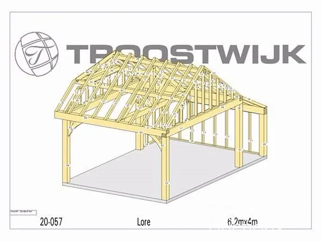 Bijgebouw fijnspar 6,2x4 - afbeelding 14 van  20