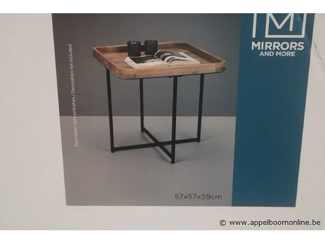 Bijzettafel 57x57x59 - afbeelding 2 van  2
