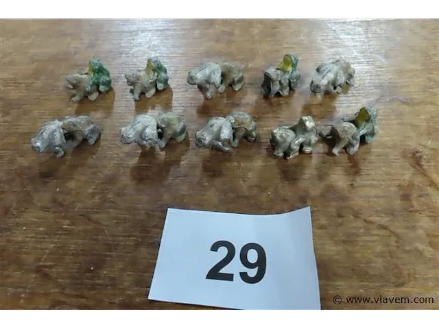 Bikkels parende kikkers 10 stuks - afbeelding 1 van  4