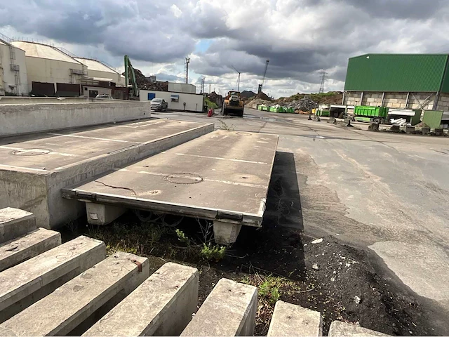 Bilanciai weegbrug zonder grondstuk met weegcellen. - afbeelding 2 van  3