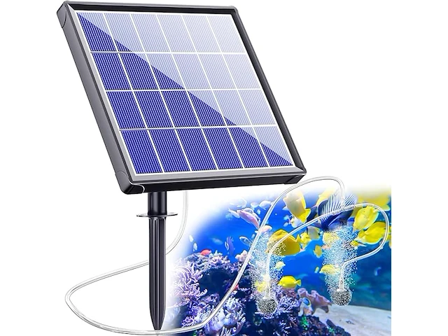 Biling 8 w vijverbeluchter op zonne-energie - afbeelding 1 van  4