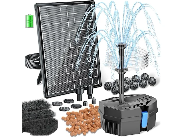 Biling vijverfilter op zonne-energie - afbeelding 1 van  4