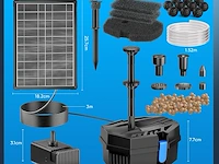 Biling vijverfilter op zonne-energie - afbeelding 3 van  4