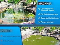 Biling vijverfilter op zonne-energie - afbeelding 4 van  4