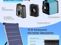 Biling vijverfilter op zonne-energie - afbeelding 2 van  5