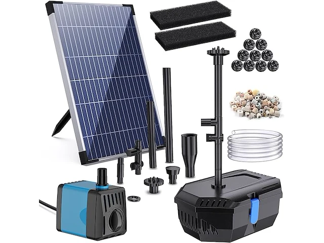 Biling vijverfilter op zonne-energie - afbeelding 1 van  5