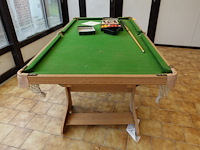 Biljarttafel + dartsboard - afbeelding 2 van  4