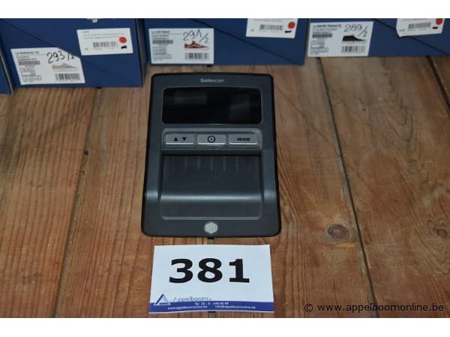 Biljettenscanner safescan, type 155-s - afbeelding 1 van  2