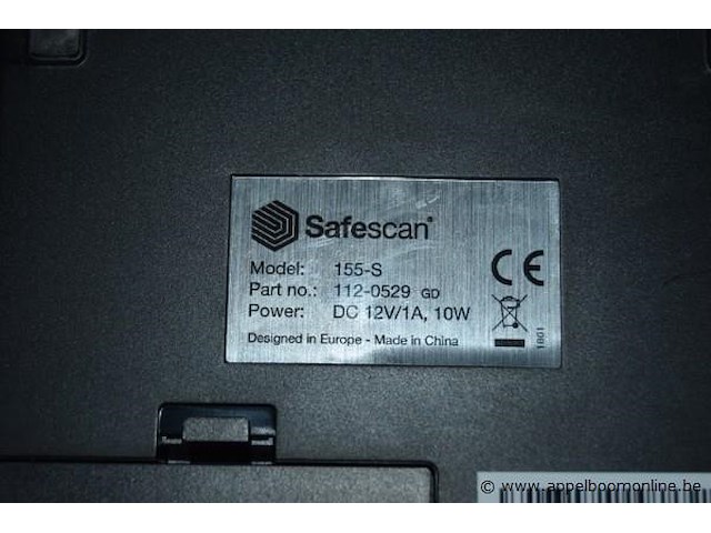 Biljettenscanner safescan, type 155-s - afbeelding 2 van  2