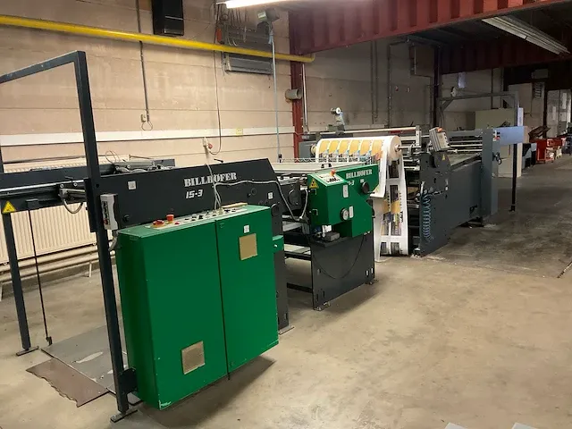 Billhöfer thermo laminating machine - afbeelding 9 van  16