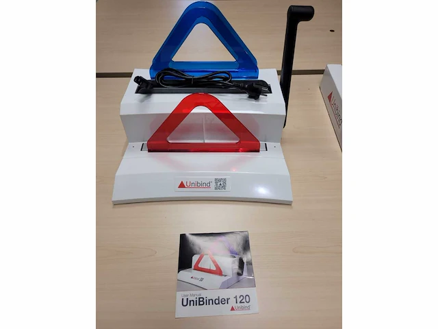 Bindomatic & unibinder inbindmachine 2 stuks - afbeelding 2 van  18