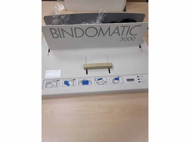 Bindomatic & unibinder inbindmachine 2 stuks - afbeelding 18 van  18