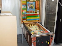 Bingo speelmachine bally super 7, schade aan glas - afbeelding 3 van  8