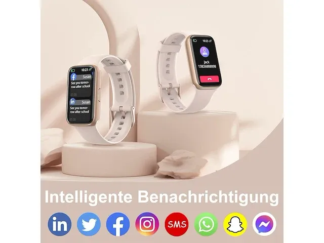 Bingofit fitnesstracker (roze) - afbeelding 3 van  6