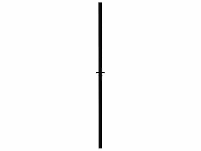 Binnendeur esg glas & aluminium - zwart - afbeelding 5 van  8