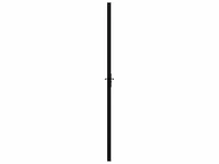Binnendeur esg glas & aluminium - zwart - afbeelding 5 van  8
