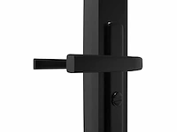Binnendeur esg glas & aluminium - zwart - afbeelding 6 van  8