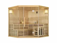 Binnensauna espoo 200 premium - 8 kw - afbeelding 6 van  11