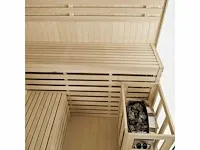 Binnensauna espoo 200 premium - 8 kw - afbeelding 8 van  11