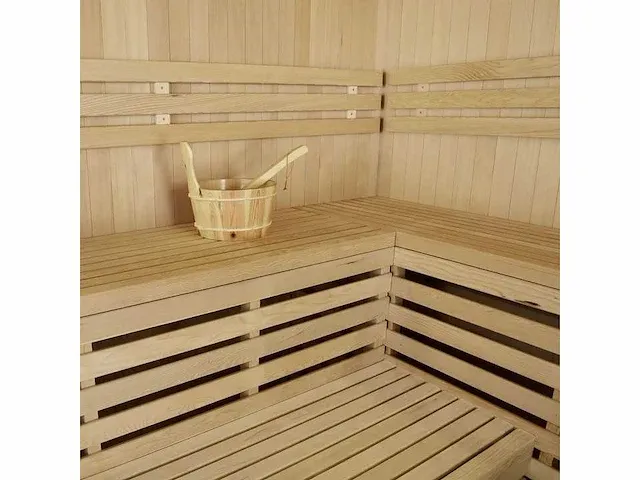 Binnensauna espoo 200 premium - 8 kw - afbeelding 9 van  11
