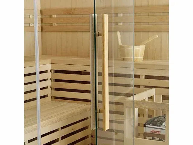 Binnensauna espoo 200 premium - 8 kw - afbeelding 10 van  11